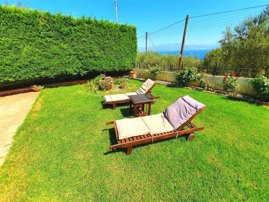 Villa Platanos Estate Akráta Exterior foto